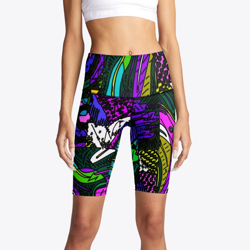 Multicolor Geometric Abstract Pattern