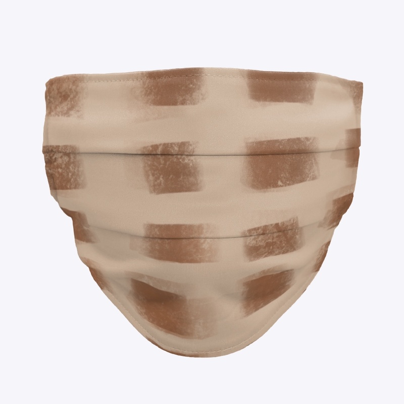 Boho Beige Face Mask