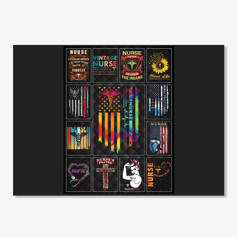Awesome Nurse Collage Product