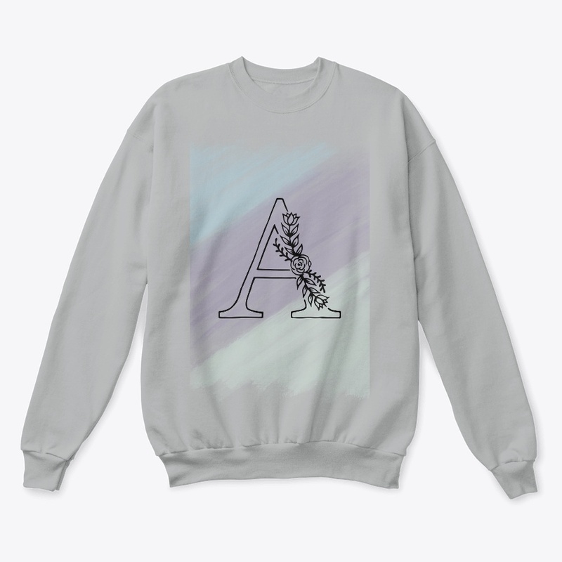 Alphabet A t-shirt design
