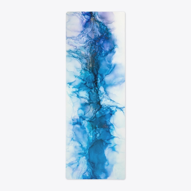 Glacial Pressures - Centered on Yoga Mat