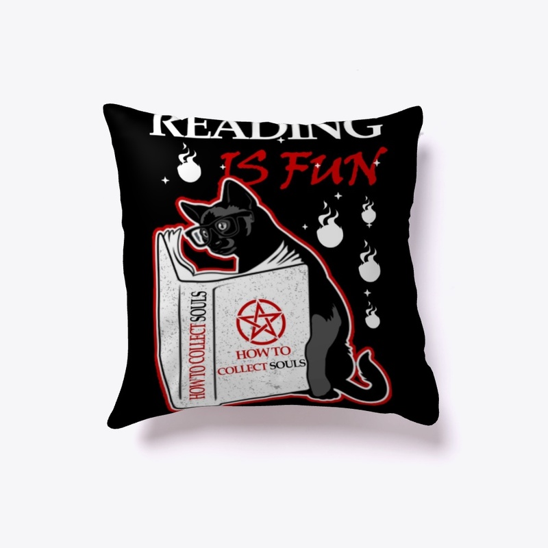 Shirt reading is fun cat lovers reader