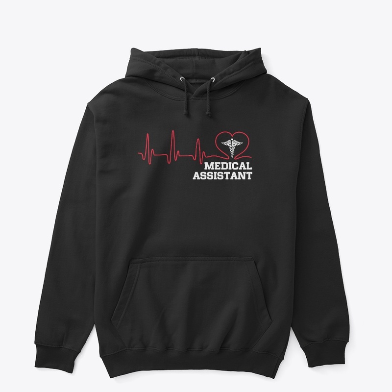 Medical Assistant's Heartbeat Hoodie