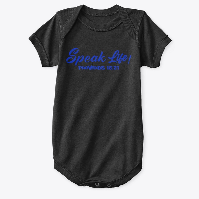 Speak Life!(Royal Blue Ink)