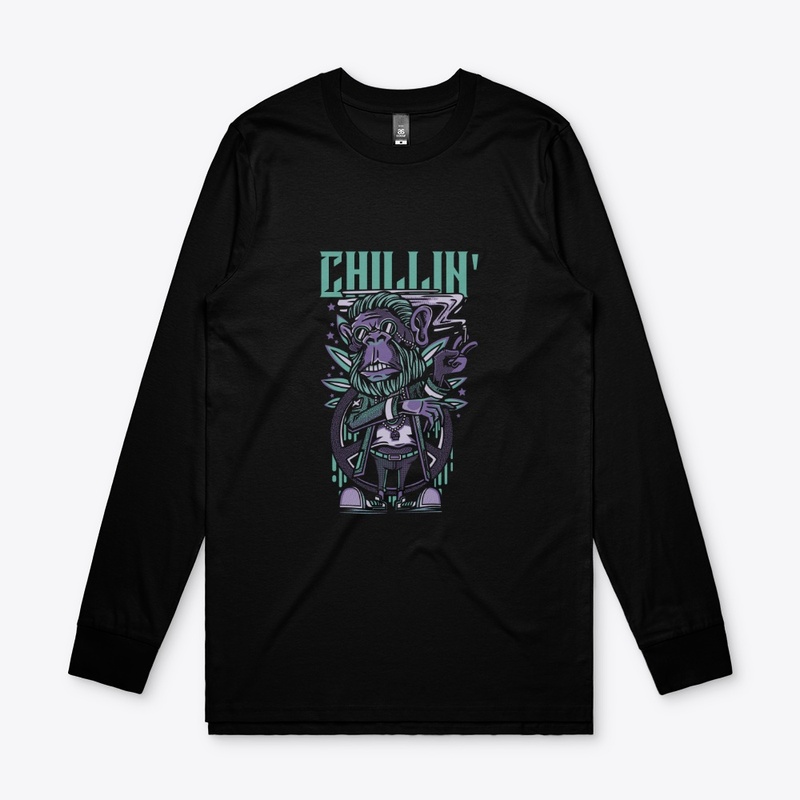 Chillin Monkey Design