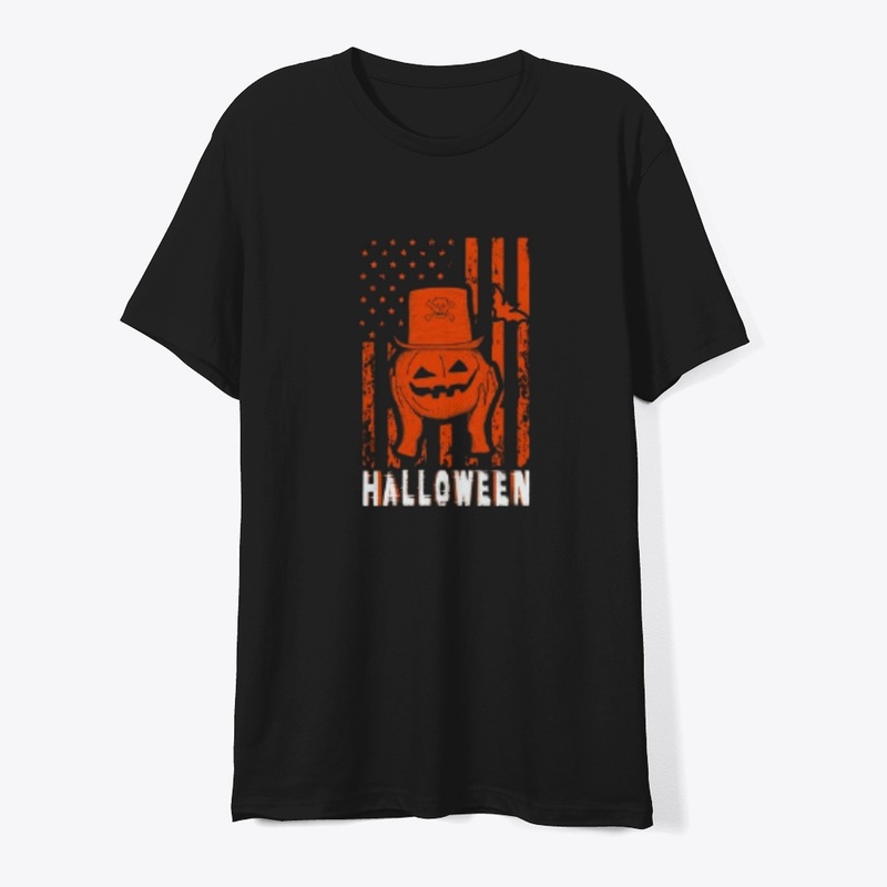 Halloween Tshirt Design usa