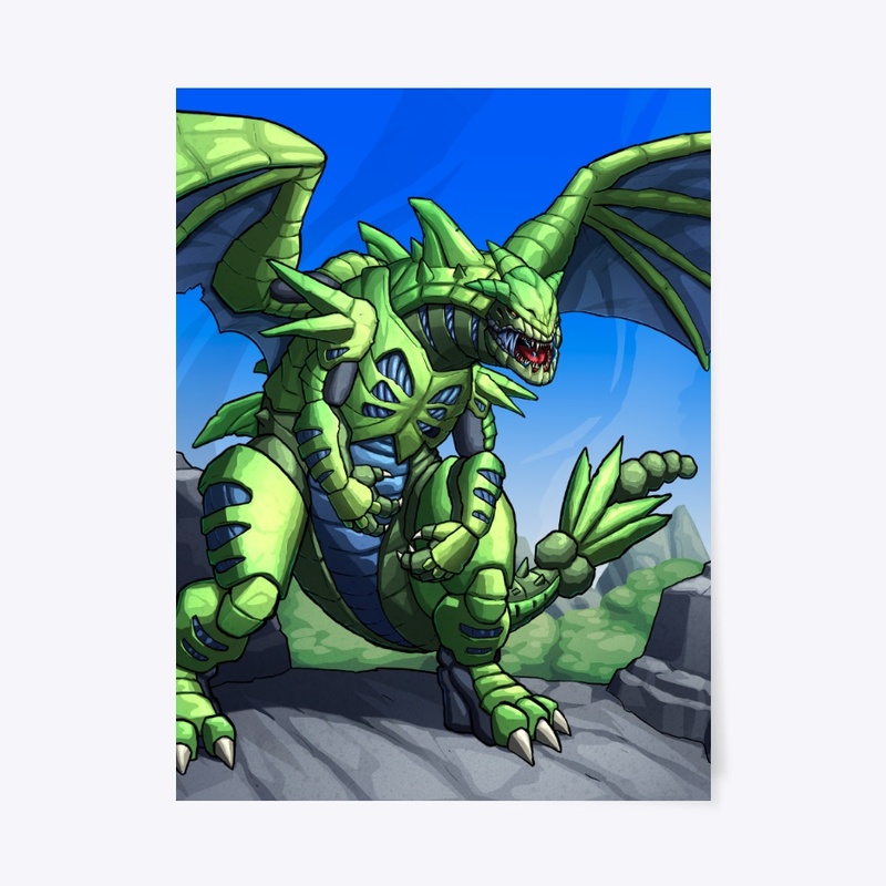 The Rampaging Mountain Tyrant POSTER