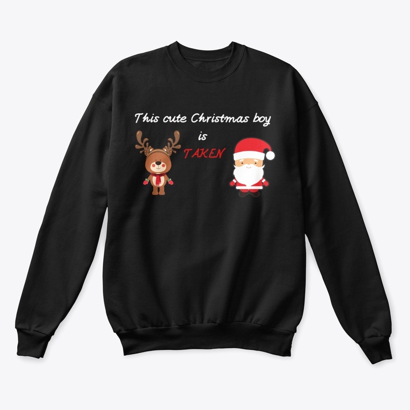This cute Christmas boy is Taken