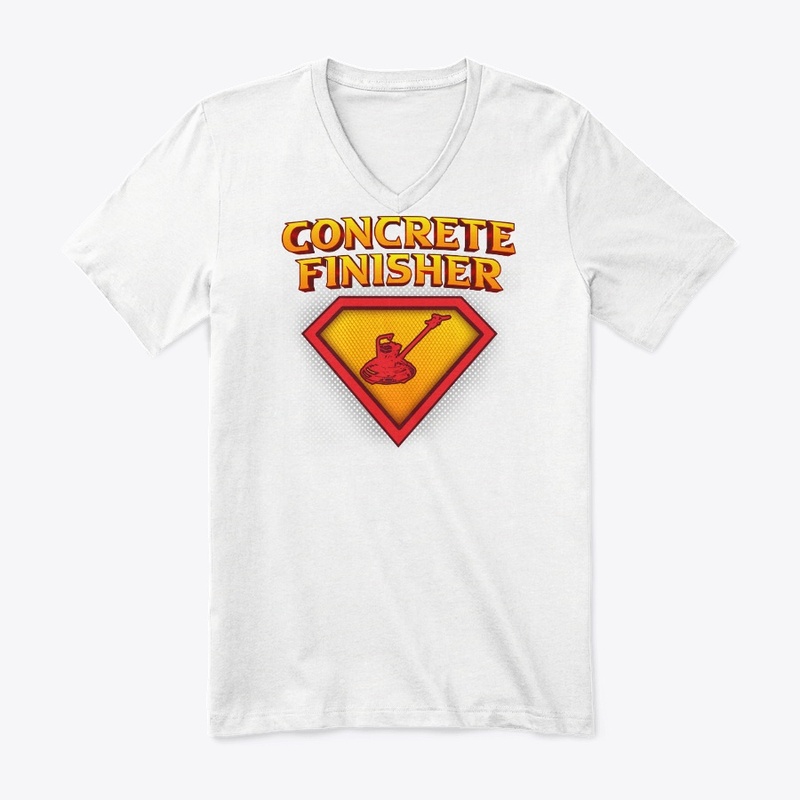 Cool Superhero Concrete Finisher Life