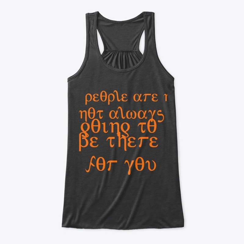 people are not always be there for you
