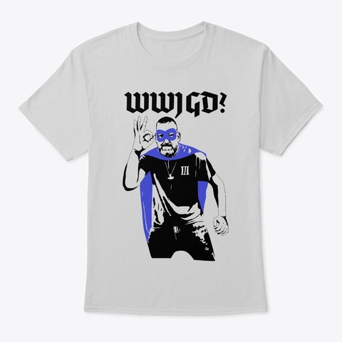 What Would Jason Gallagher Do? Light Steel T-Shirt Front
