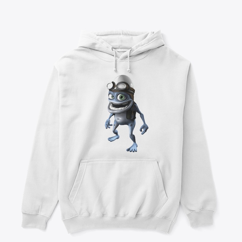 Crazy Style Blue Cartoon Frog