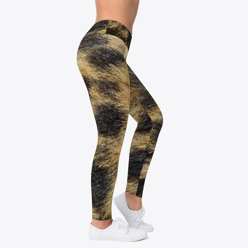 Leopard Fur Style Texture Design