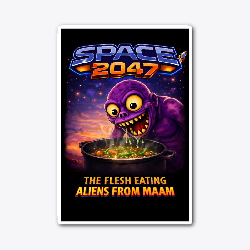 Flesh eating aliens stew