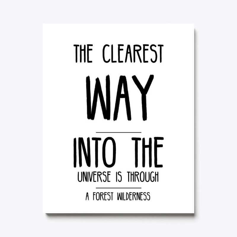 Universe forest wilderness inspirational
