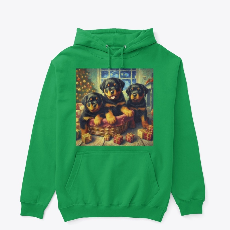 Rottweiler Puppies Christmas