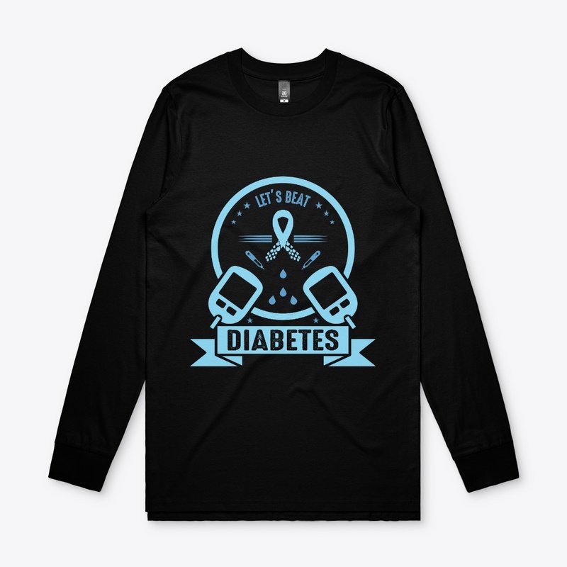 Lets Beat Diabetes -Diabetes Day T shirt