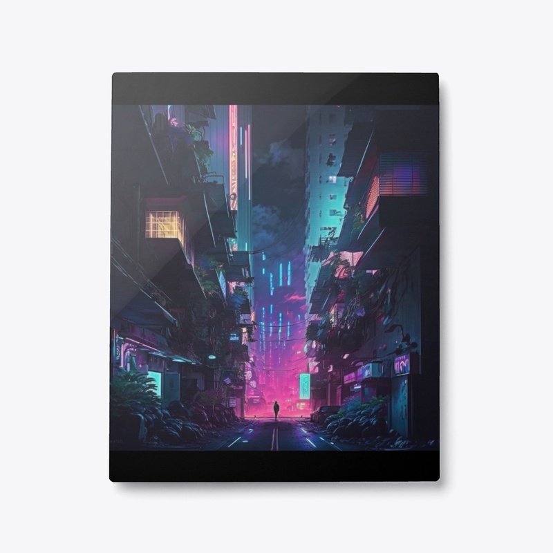 Cyberpunk Desolate Tokyo
