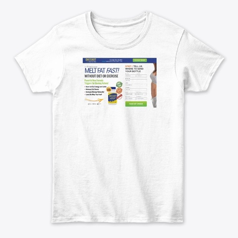One Shot Keto Pro Reviews White T-Shirt Front