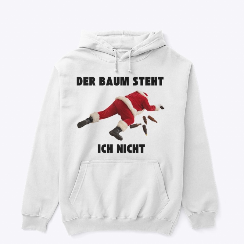 Hoodie "der Baum steht ich nicht"