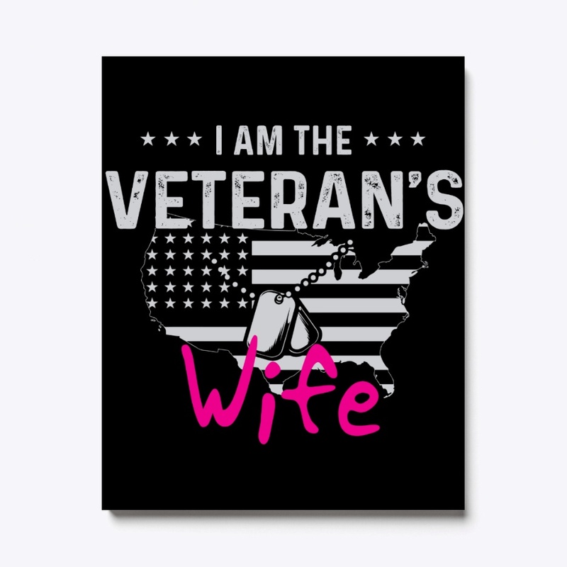 I'm the Veteran's Wife Cute Valentine 