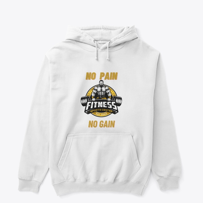NO PAIN NO GAIN gym tshirt