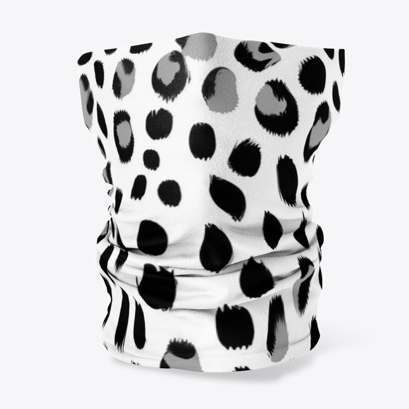 Snow Leopard Print Pattern