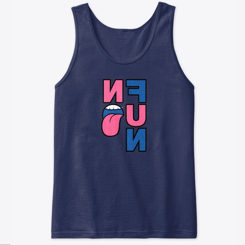 NO FUN Pinky Blue LOGO