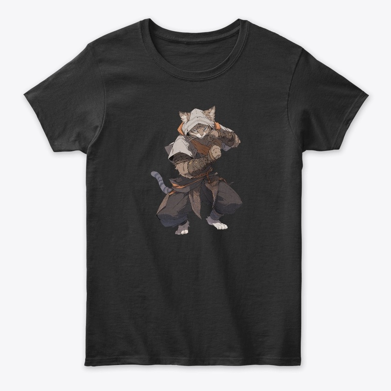 Fantasy Cat Monk