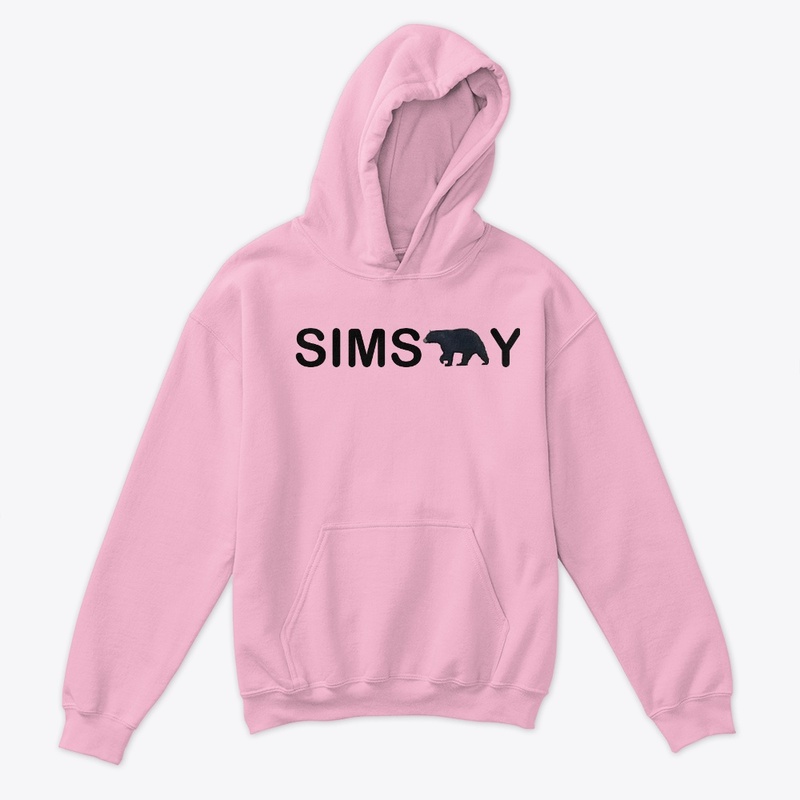 SimsBear-y Apparel Black Text