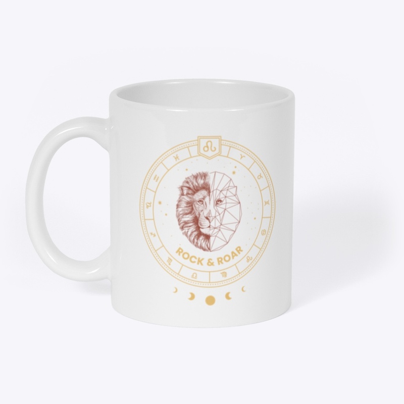 Leo Rock and Roar Mug