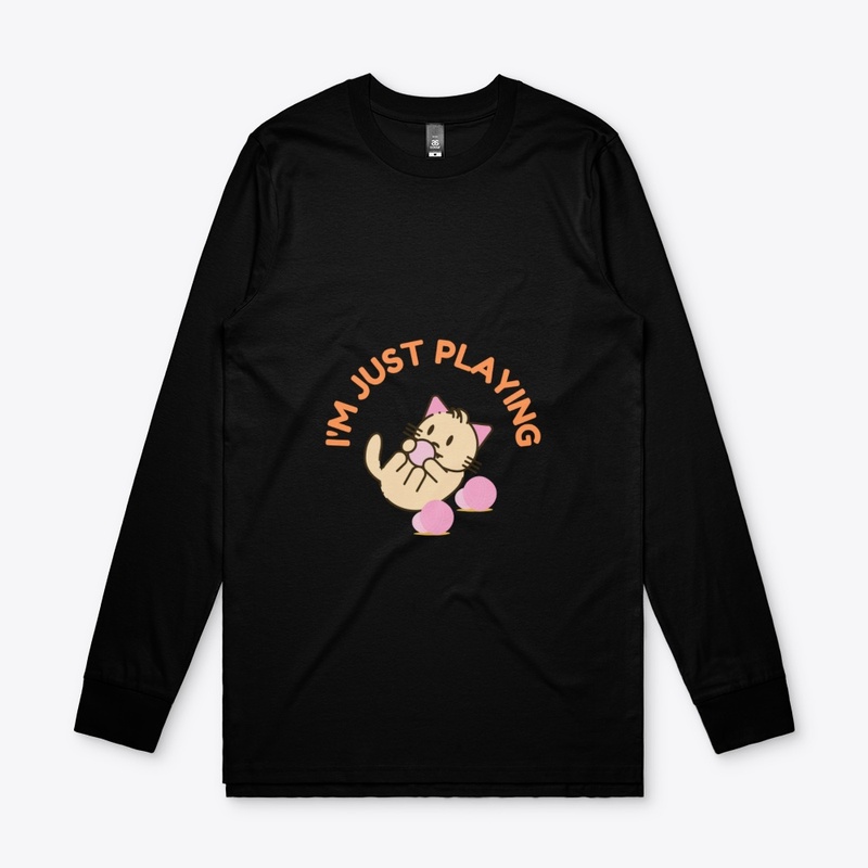 I'M JUST PLAYING CAT LOVERS