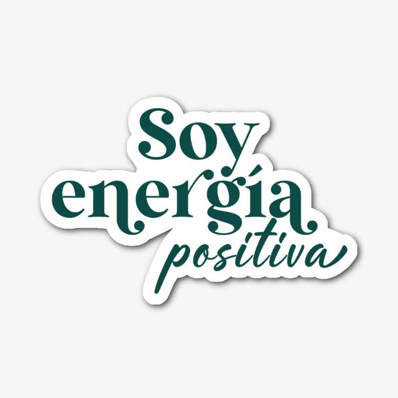 Sticker Soy Energía Positiva
