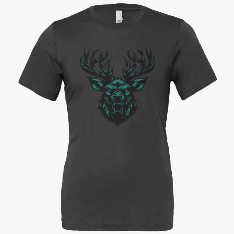 Majestic Deer Head Artwork