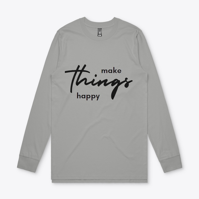 make things happy Men's Base Long Sleeve