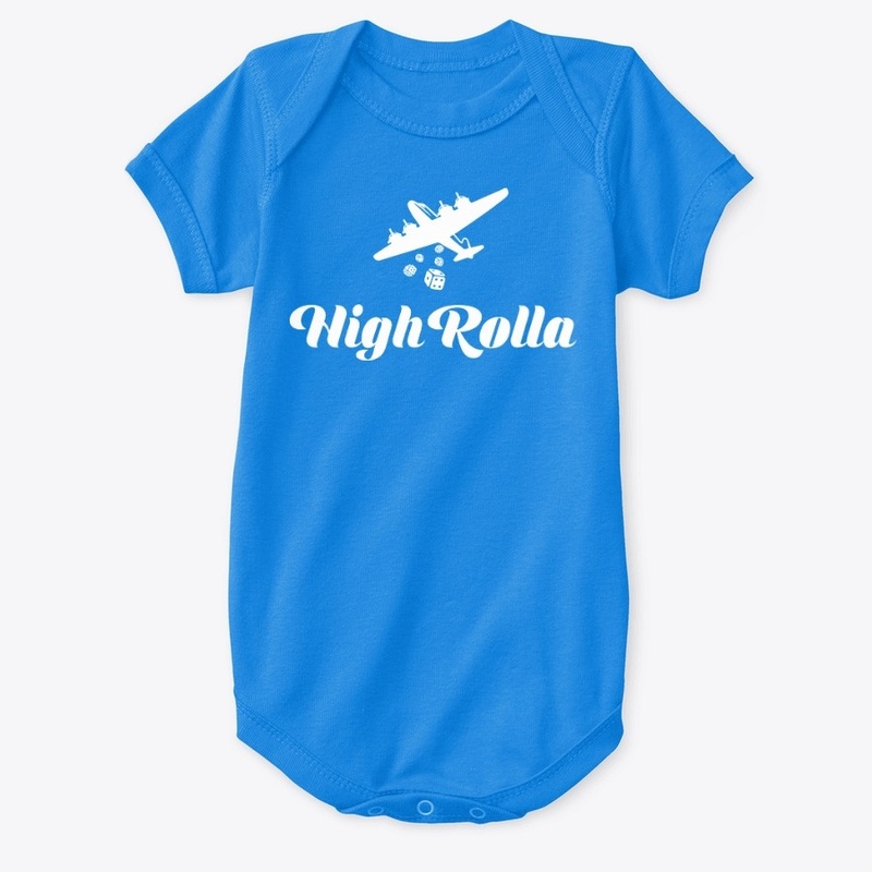 HighRolla White Onesie  