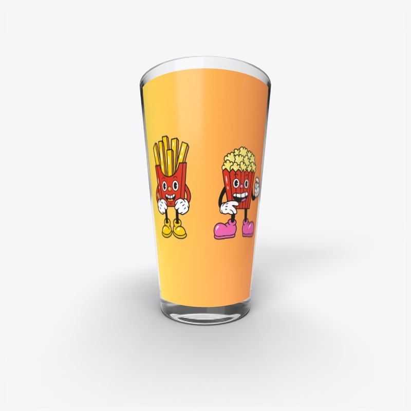 FUNNY FRIES CARTOON T-SHIRT