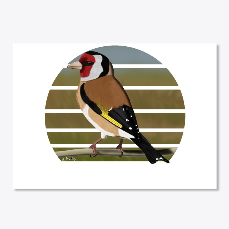 jz.birds Goldfinch Bird Design