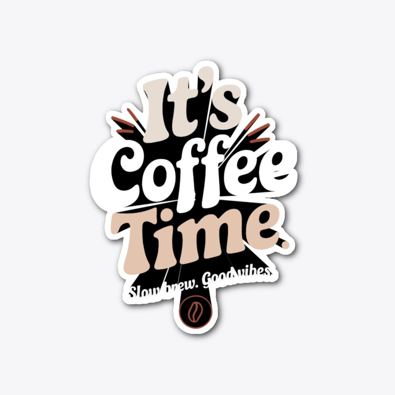 Typography design with Coffee