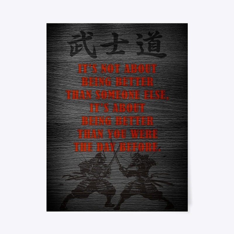 Samurai poster it's not about