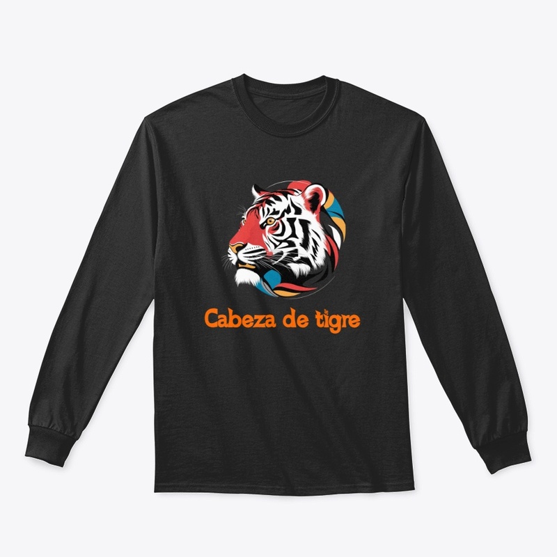 Cabeza de tigre-T-Shirt, 