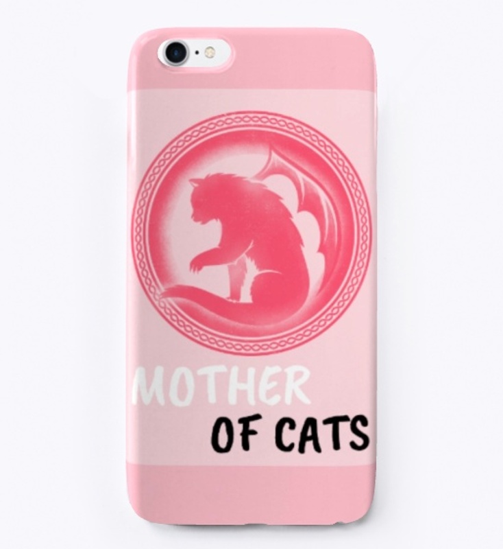 Cat mother t-shirt, mug and I phone case