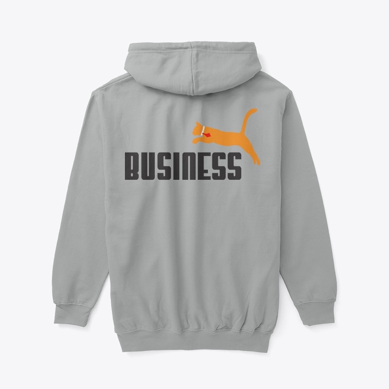 Business Cat Jumping