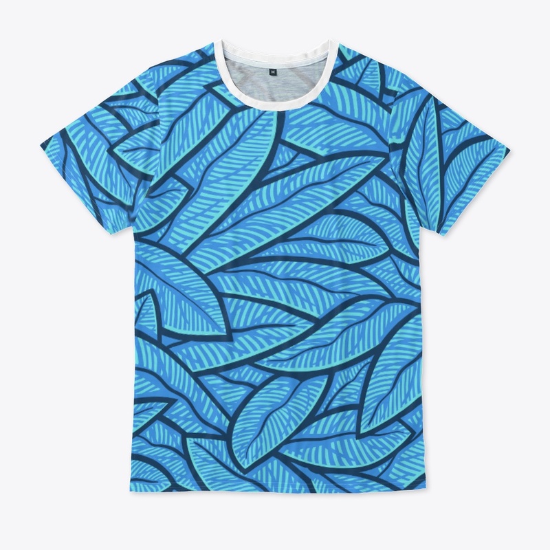 Tea Leafs Blue