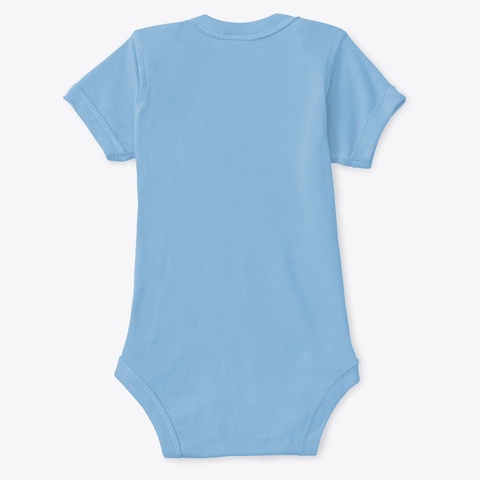 Nobody Loves Me Like Jesus Light Blue T-Shirt Back