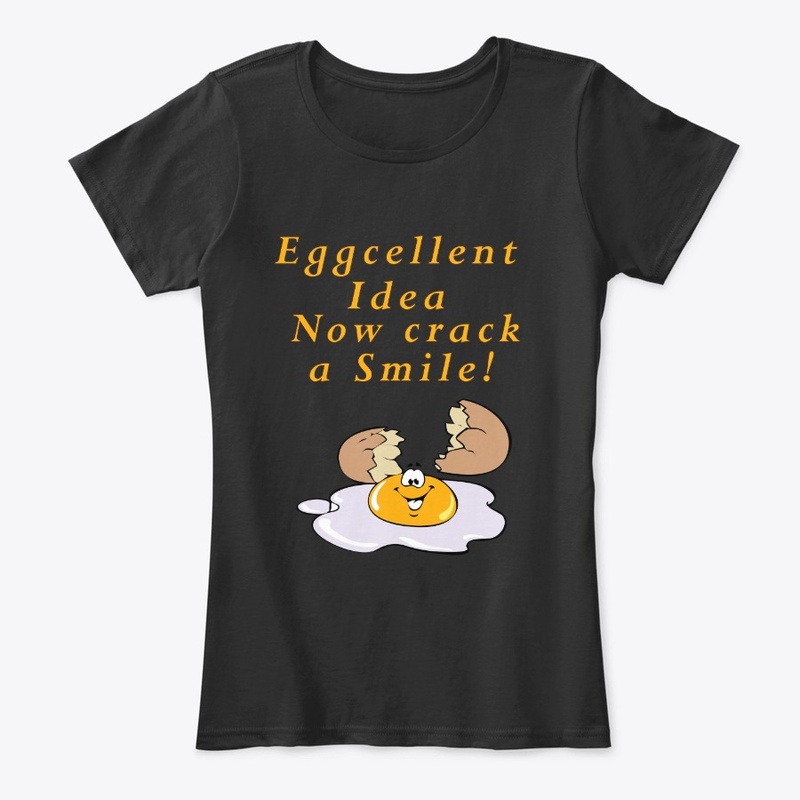 Eggcellent cute egg phrase graphic