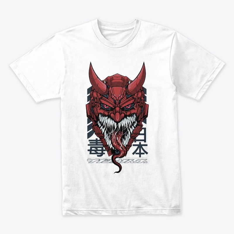 Oni Mask Graphic