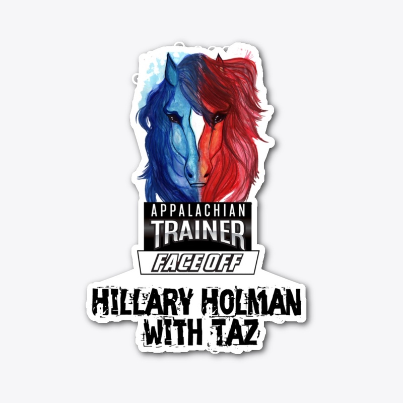 Hillary Holman with Taz