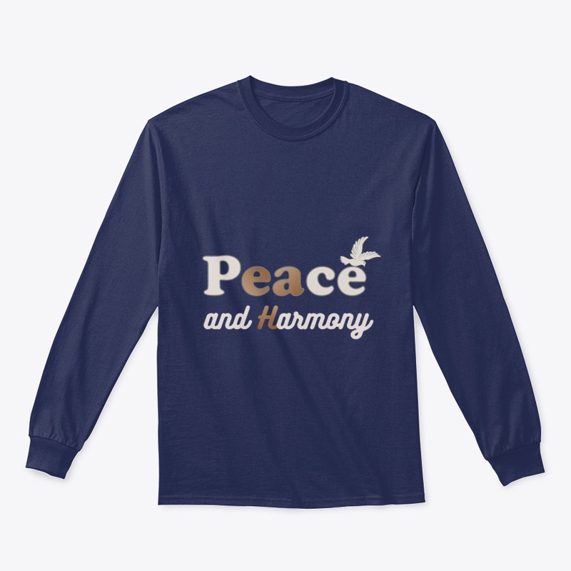 Peace and Harmony Concept t-shirt desgn