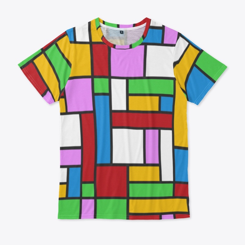 Geometric Simple Abstract Multicolor